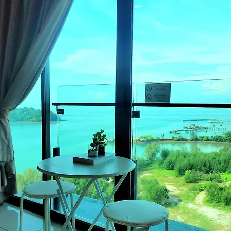 Pd Seaview Sunset Cozy Staycation With Pool & Netflix, Private Unit Port Dickson Ruang foto