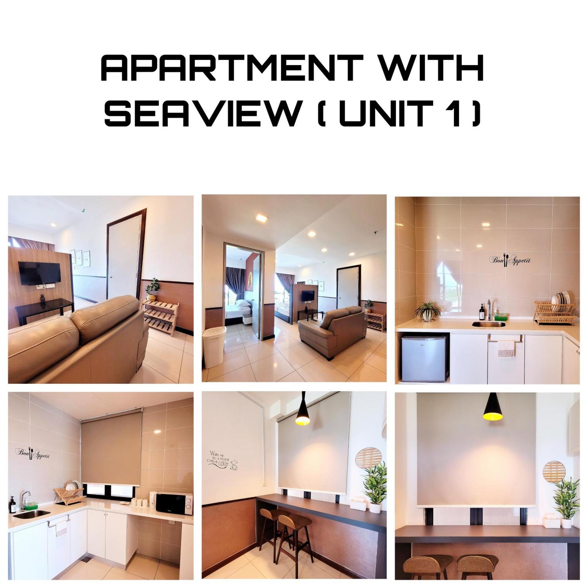 Apartment Pd Seaview Sunset Cozy Staycation With Pool & Netflix, Private Unit